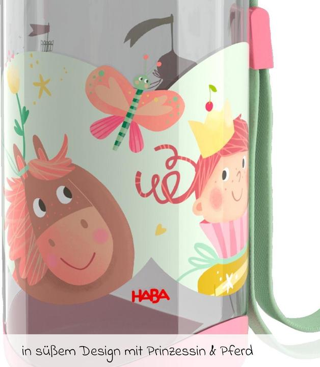 Image du produit Haba Trinkflasche Prinzessin & Pferd (0.40 l)