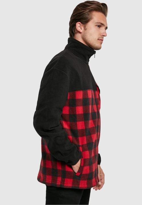 Produktbild Urban Classics Patterned Polar Fleece Track Jacket (L)
