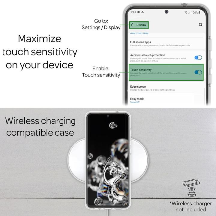 Produktbild Nalia 360° Handyhülle (Samsung Galaxy S20)
