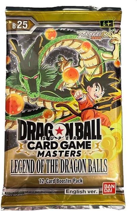 Image du produit Dragon Ball Masters Zenkai Series Ex Set 08 B25 (Anglais, Affichage du booster)