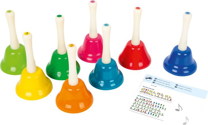 Productafbeelding small foot Handbelset (Frans, Italiaans, Engels, Duits)