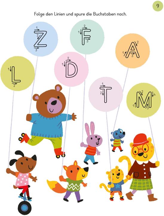 Produktbild Mein tierisches Buchstaben-Buch (4 - 6 Jahre)
