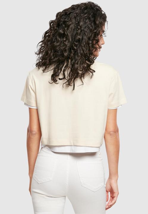 Actual product image Urban Classics Ladies Full Double Layered Tee (XS)