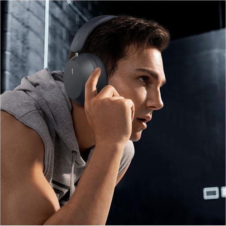 Actual product image Baseus Bass 35 Max Wireless Headphones Twilight Grey (ANC, 50 h, Wireless)