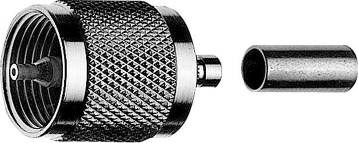 Produktbild Telegärtner UHF-Kabelstecker Crimp crimp/crimp, B0612, RG 214/U (Antennenkabel)