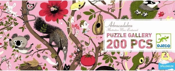Actual product image Djeco Gallery Puzzle Arbracadabra 200 pezzi (200 pieces)