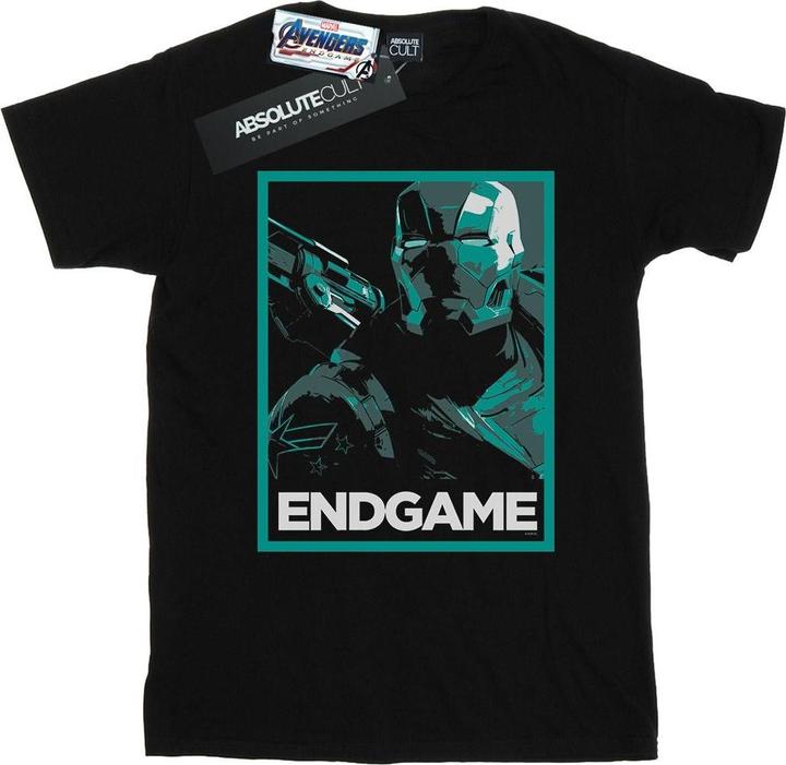 Avengers Endgame War Machine Poster TShirt (M)