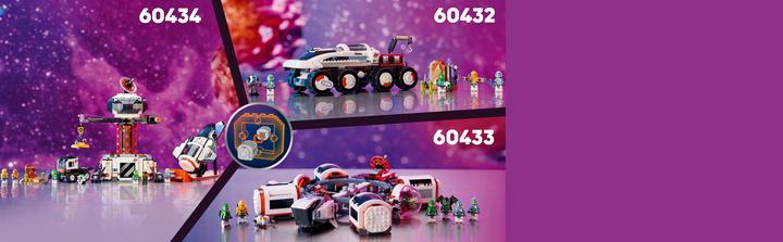 Image du produit LEGO Jouet City Command Rover et chargeur de grue 60432 (60432, LEGO City)