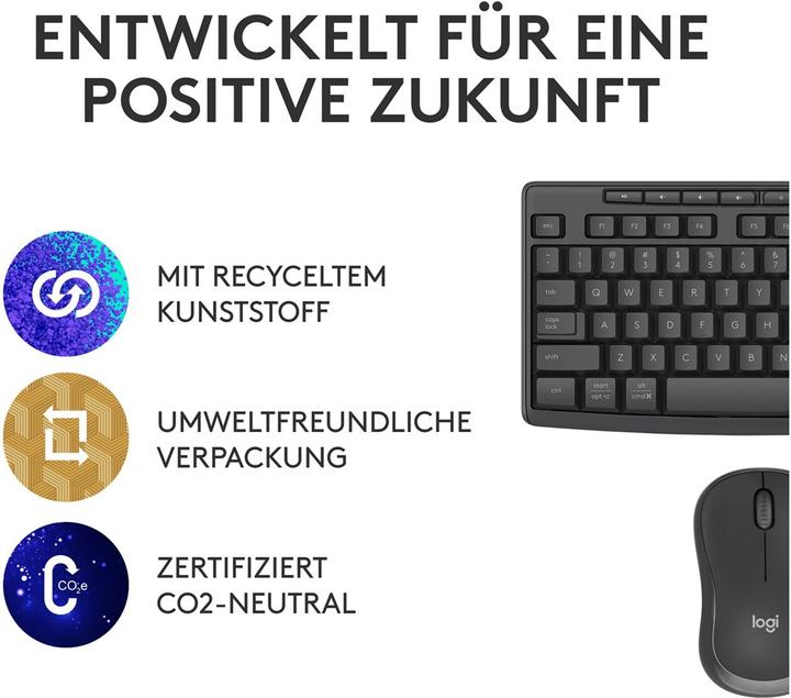 Produktbild Logitech MK370 Combo (CH, Kabellos)