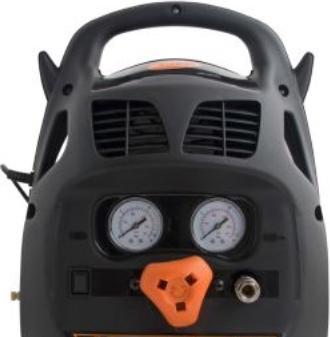 Produktbild Kyocera Tjep compact kompressor 6/15-1 - 1,5HK, 1 cylinder, 6 ltr. tank, 230V max. 8 bar (8 Bar, 6 l)