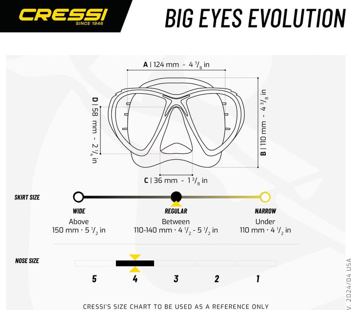 Image du produit Cressi Big Eyes Evolution