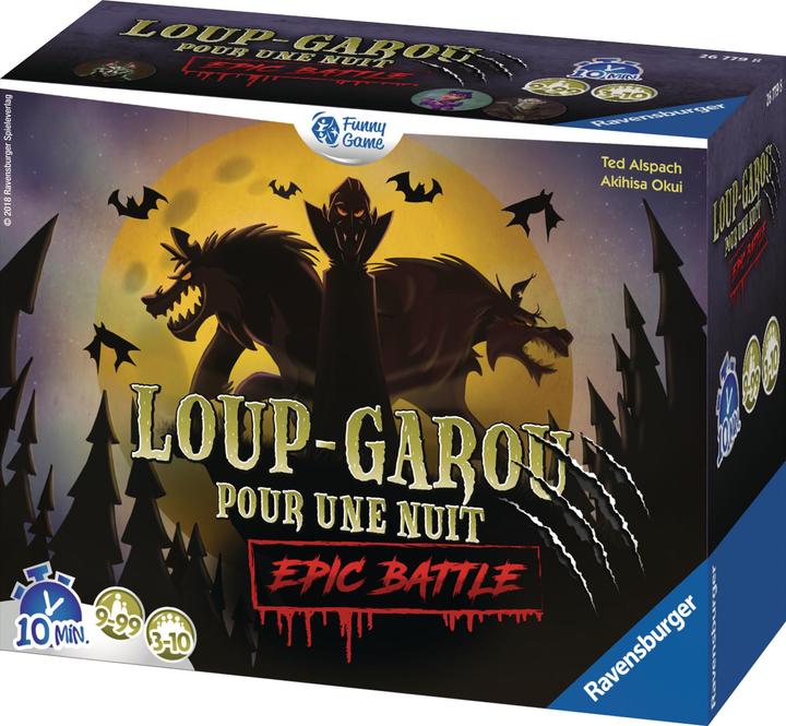 Actual product image Ravensburger Loup-Garou Epic Battle (French)