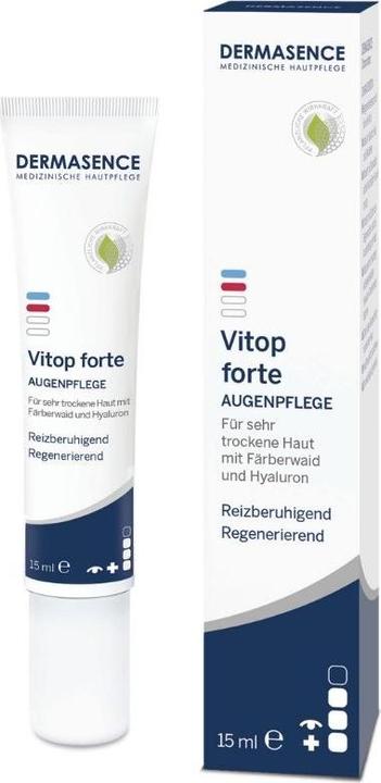 Actual product image Dermasence Vitop forte eye cream Cream (15 ml, Day + Night)