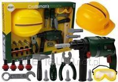 Produktbild Lean Toys Lean Cars DIY-Set Baterija Bohrbrille und Helm