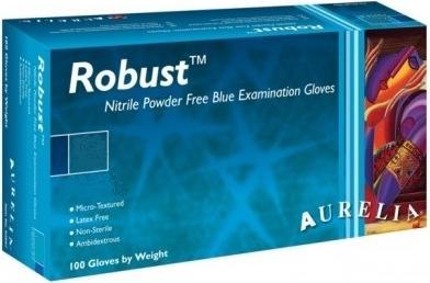 Produktbild Robust Nitril Puderfreie EinwegUntersuchungshandschuhe (100 StückPackung) (M)