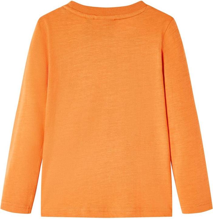 Immagine prodotto VidaXL Camicia da bambino a maniche lunghe arancione scuro 92,Materiale: 100 (92)