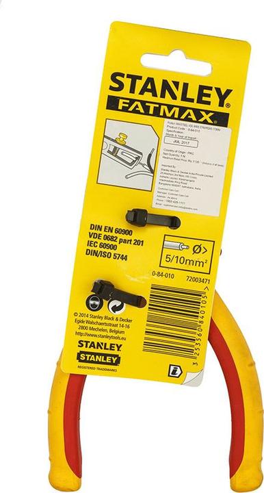 Actual product image Stanley Wire stripper Maxsteel VDE (160 mm)