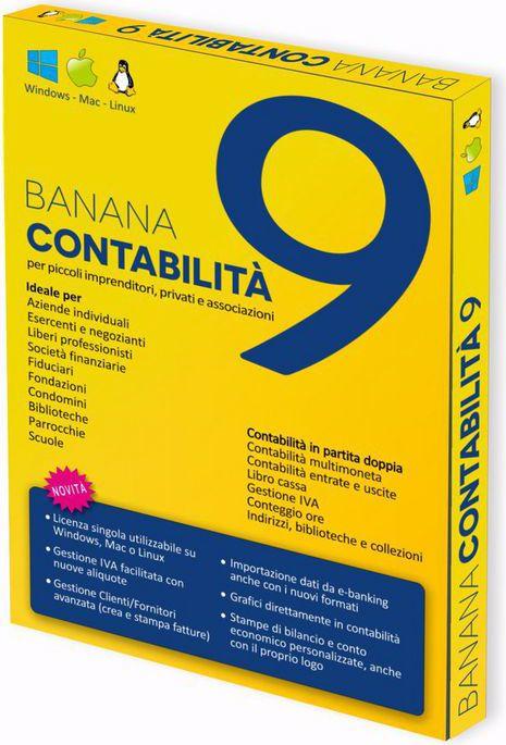 Produktbild Banana Contabilità 9.0 (1 User, unbegrenzt)