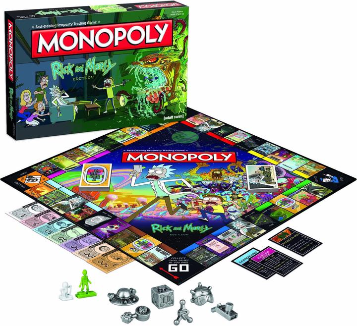 Produktbild Hasbro Monopoly Rick Morty (Deutsch)