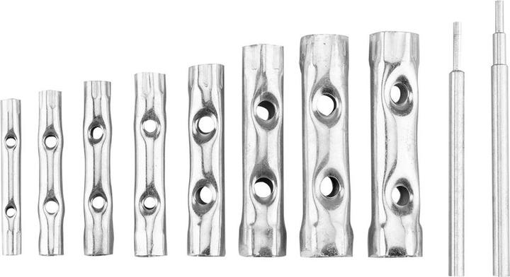 TOP Tool set double open-end spanner 6-22mm 10-pcs (35D193) (17 mm, 15 mm, 16 mm, 18 mm, 14 mm, 11 mm, 13 mm, 22 mm, 20 mm, 19 mm, 10 mm, 12 mm)