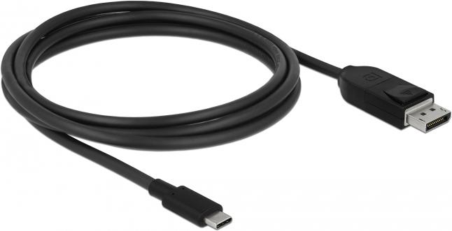 Actual product image Delock DisplayPort – USB C (1.50 m, DisplayPort, USB)