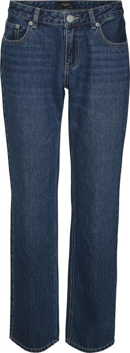 Vero Moda VMPAM Niedrige Taille Gerade geschnitten Jeans Straight-Fit (W32/L32)