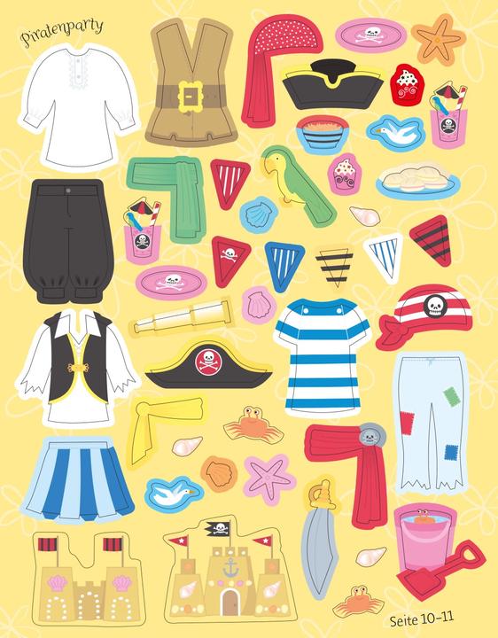 Actual product image My Dress-up Dolls Sticker Book: Parties
