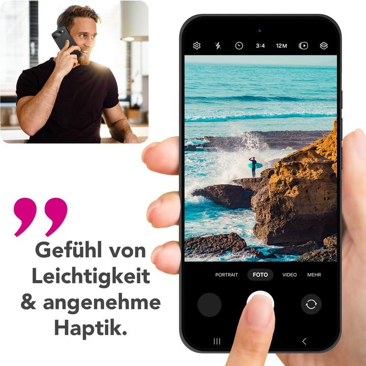 Immagine prodotto Nalia Phantom - 0,3mm Extrem Dünn, Federleicht, Mattiert, Minimalistisch - Ultra-Slim Handycase (Google Pixel 9)