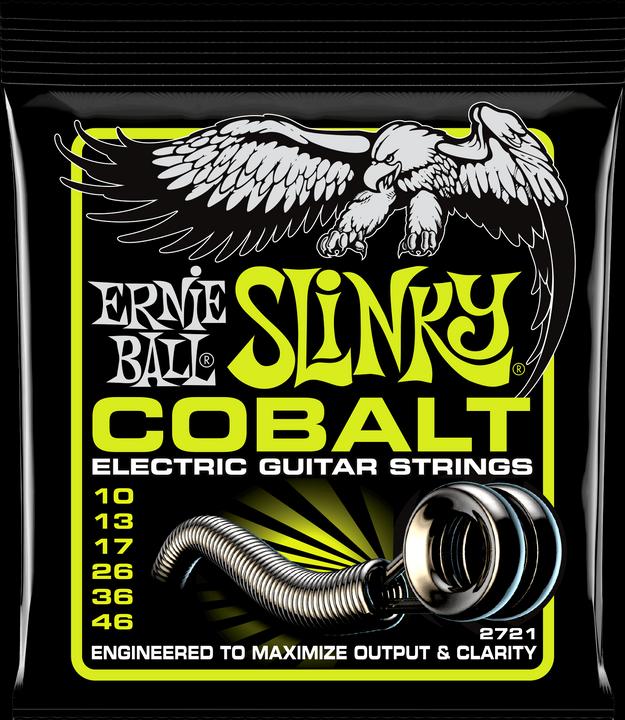 Ernie Ball Regular Slinky Cobalt (6 x, E-Gitarre, 0.05")