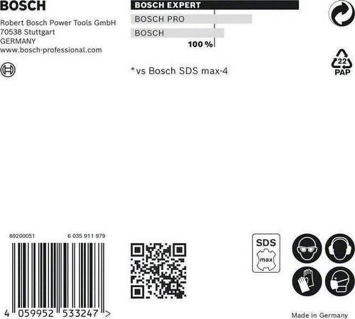 Produktbild Bosch Professional Zubehör EXPERT SDS max-8X Hammerbohrer, 28 x 800 x 920 mm (28 mm)