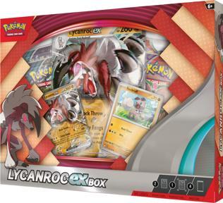 Immagine prodotto Pokémon P-EN Lycanroc ex Box (Inglese, Box Set e Collezione)