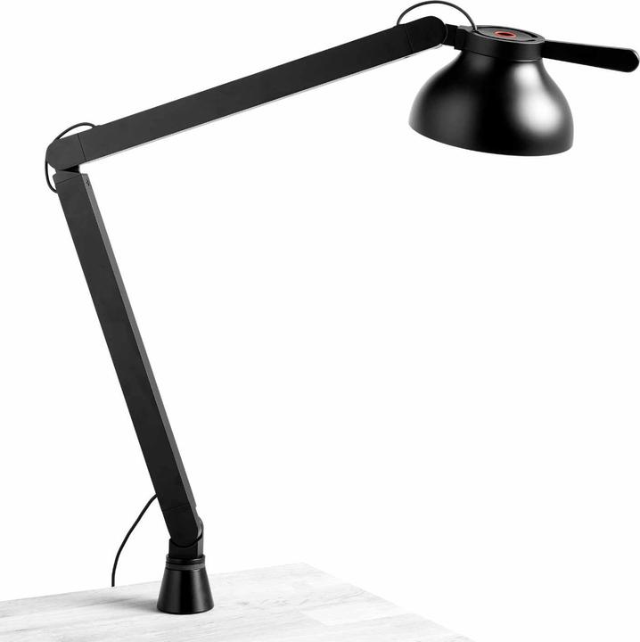 HAY PC Task Double Arm Insert Lampe de table Soft Black (407 lm)