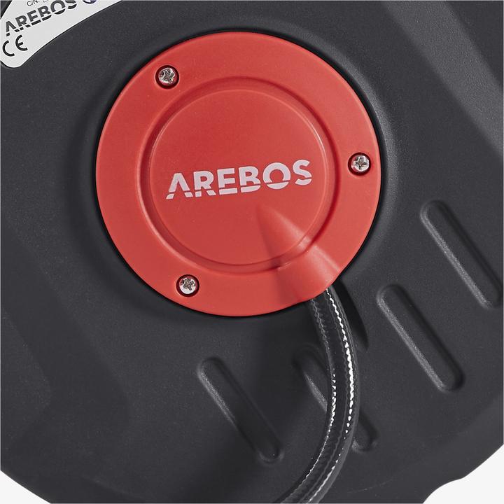 Actual product image Arebos Compressed Air Hose Reel 20M - Grey (10 m)