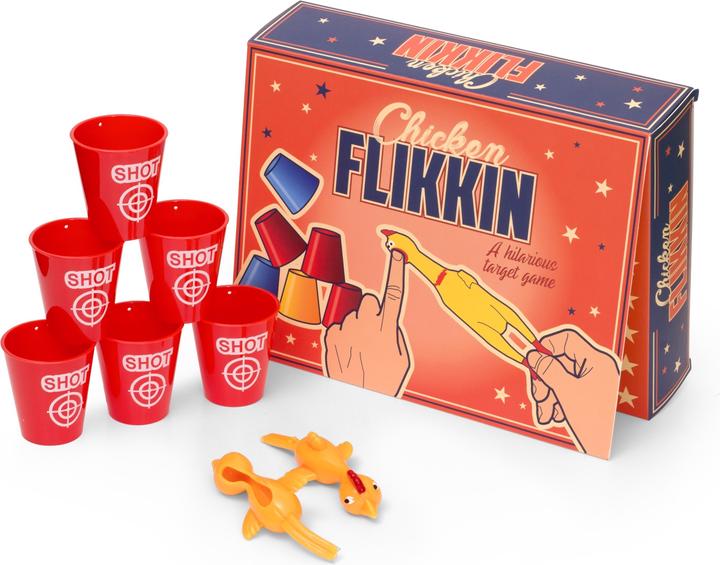 Image du produit Novelty Jeu de table Desktop Flickin Chicken