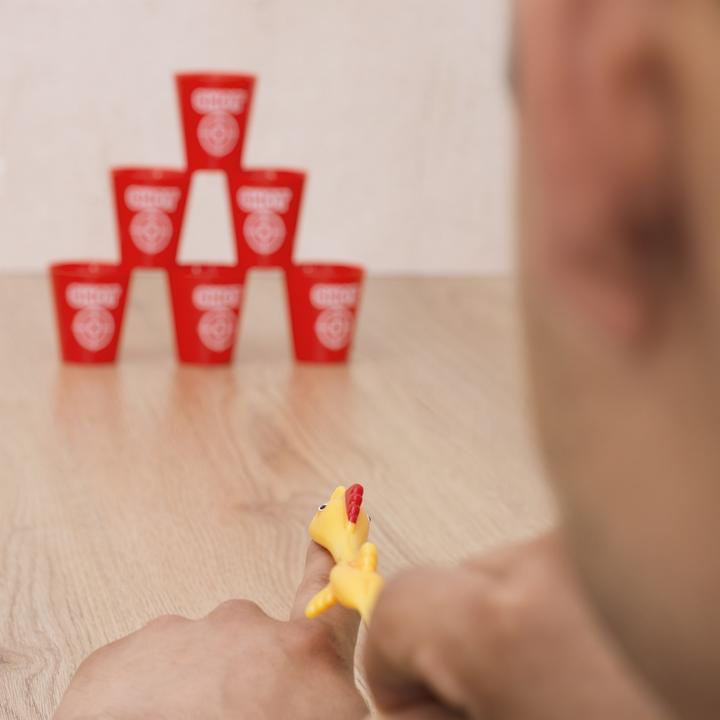 Image du produit Novelty Jeu de table Desktop Flickin Chicken