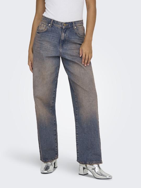 Produktbild Only ONLWATTS Mittlere Taille Boyfriend Schnitt Jeans Baggy Fit Jeans (26)