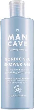 Actual product image ManCave Nordic Spa Shower Gel for Men 500ml - Vegan with Natural Ingredients (500 ml)
