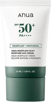 Produktbild Anua Heartleaf Silky Moisture Mild Sunscreen Spf50+ Pa++++ 50 Ml (Sonnencreme, SPF 50+, 50 ml)
