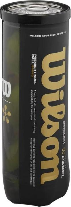 Produktbild Wilson PREMIER PADEL SPEED 3 BALL CAN Yellow/