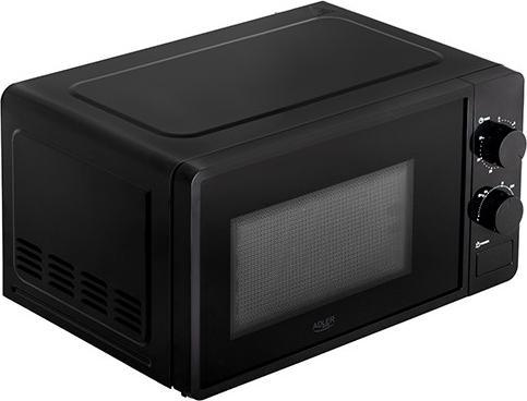 Immagine prodotto Adler | Forno a microonde | AD 6206 | A libera installazione | 20 L | 700 W | Convezione | Nero (20 l)