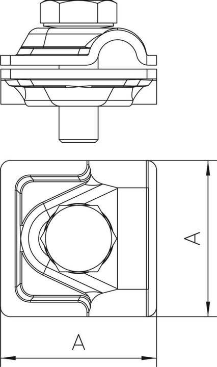 Produktbild OBO Bettermann Vertr Schnellverbinder Vario Kupfer 249 8-10 CU Art des Verbinders T-/Kreuz-/Parallel-Verbinder, Ge