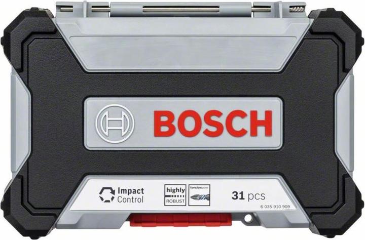 Produktbild Bosch Professional Zubehör 31-tlg. Impact Control Schrauberbit-Set (Innensechsrund TX M15, Innensechsrund TX M20, Innensechsrund TX M30, Kreuz Phillips PH M1, Kreuz Phillips PH M2, Innensechsrund TX M25, Innensechsrund TX M40, Kreuz Pozidriv PZ M2, Kreuz Phillips PH M3, Kreuz Pozidriv PZ M3)