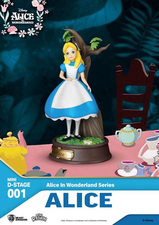 Produktbild Beast Kingdom ST Disney Mini D-Stage Alice Wonderland Cheshire Cat 10cm