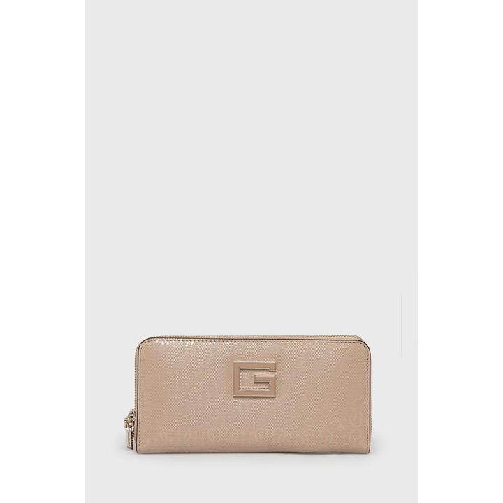 Actual product image Guess Blane, Textile Wallet, SLG Large Zip, SWGG81 26460, Mushroom, For Wo