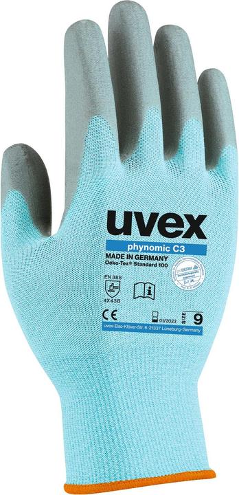 Produktbild Uvex Safety Handschuhe Phynomic C3, Schnittschutzstufe 3, Polyamid (10)