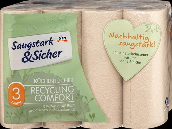dm Saugstark&Sicher Küchenrolle