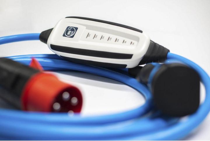 Actual product image NRGkick KfW Max 7.5m GSM/GPS/SIM Protection Lock,Wall Plug32A (Type 2, 22 kW, 32 A, Type 2)