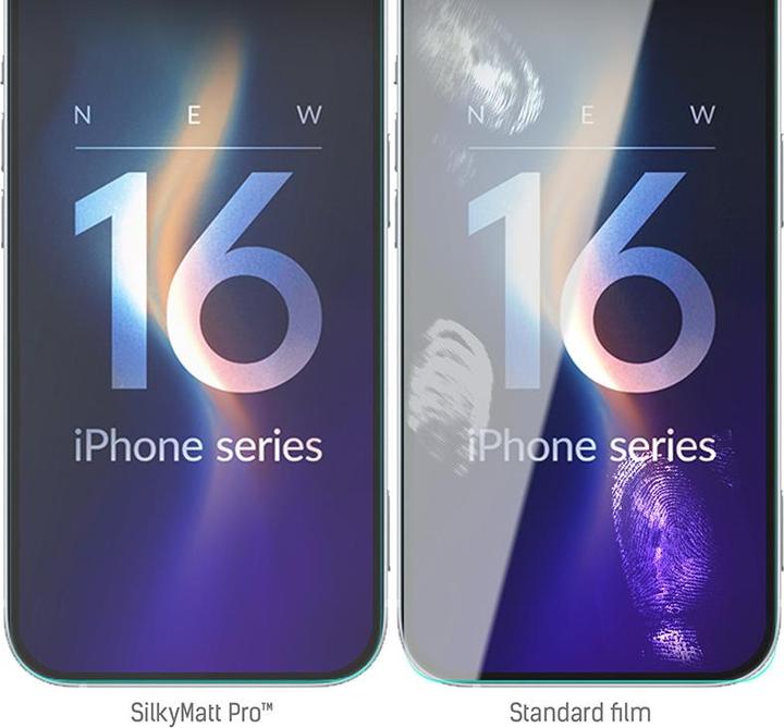 Actual product image 3MK Silky Matt Pro iPhone 16 Pro Max Matowa folia ochronna (1 Piece, Apple iPhone 16 Pro Max)