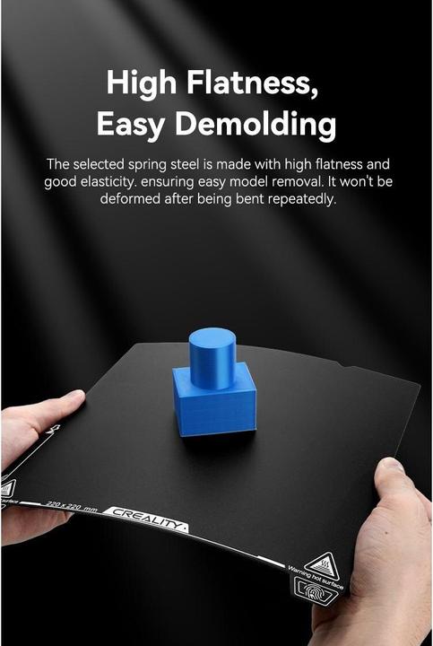Actual product image Creality Printing platform Epoxy resin print plate 235 x 235 mm