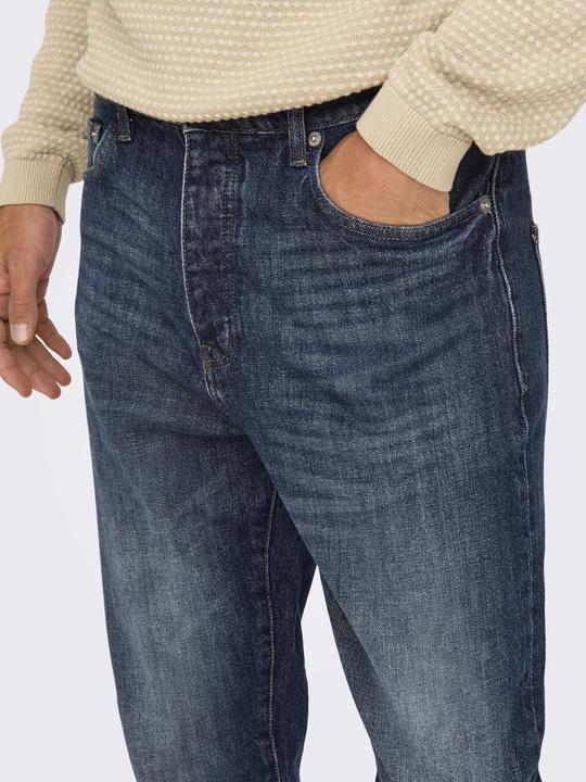 Produktbild Only & Sons ONSYOKE Mittlere Taille Komfort Fit Jeans Relaxed Fit Jeans (W28/L30)
